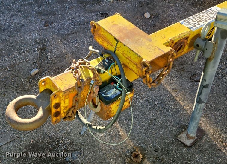 image for item YA0156 1994 Shop built pole trailer