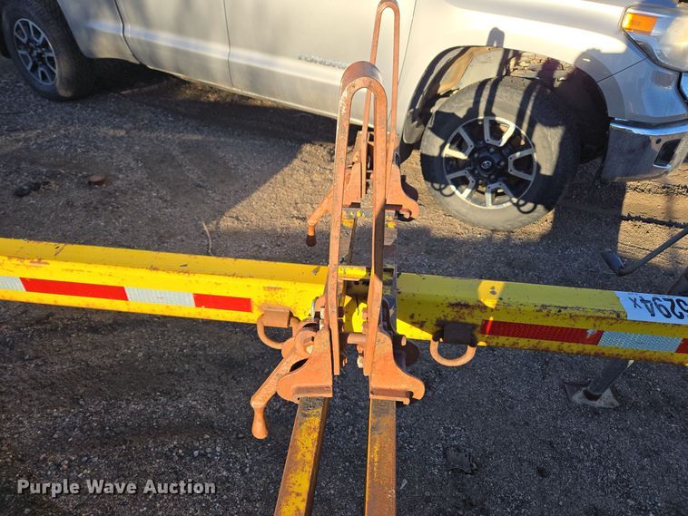 image for item YA0156 1994 Shop built pole trailer