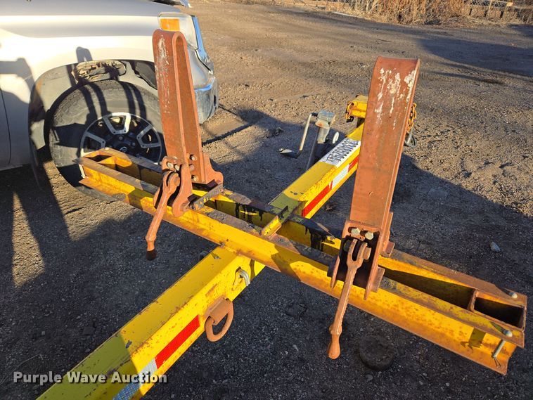 image for item YA0156 1994 Shop built pole trailer