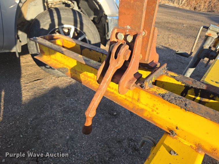 image for item YA0156 1994 Shop built pole trailer