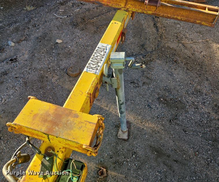 image for item YA0156 1994 Shop built pole trailer