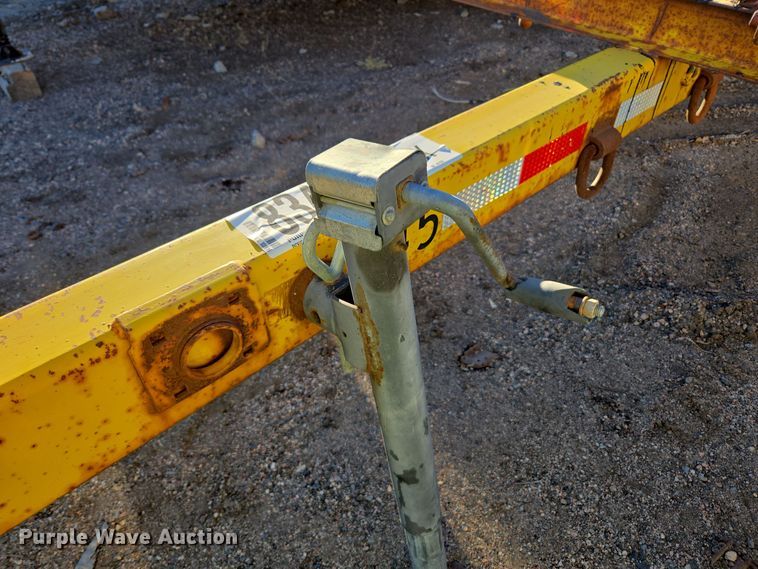 image for item YA0156 1994 Shop built pole trailer