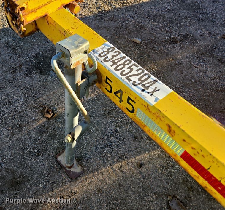 image for item YA0156 1994 Shop built pole trailer