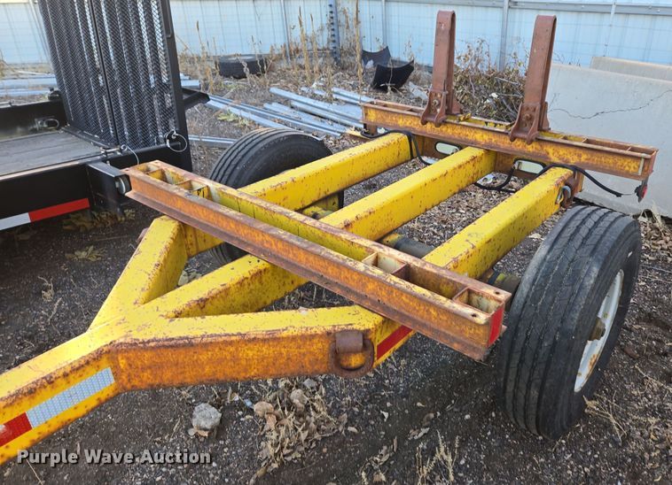 image for item YA0156 1994 Shop built pole trailer