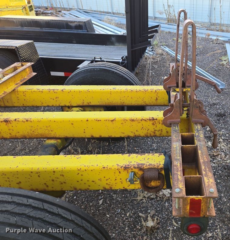 image for item YA0156 1994 Shop built pole trailer