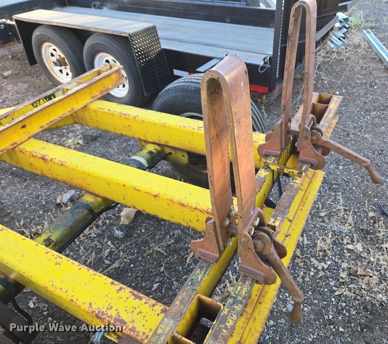 image for item YA0156 1994 Shop built pole trailer