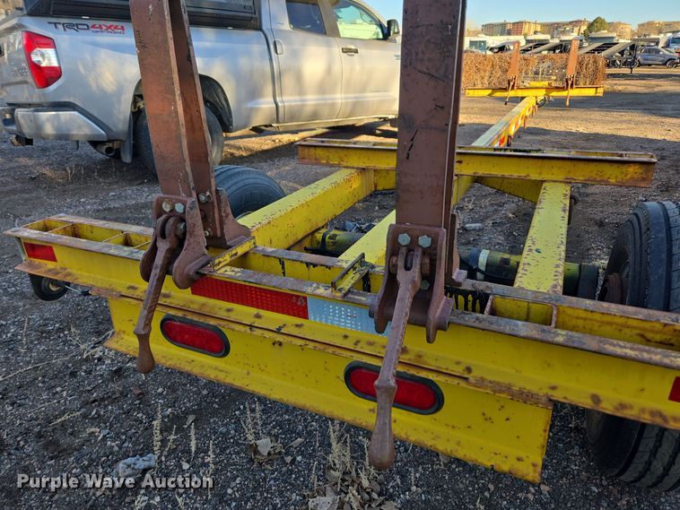 image for item YA0156 1994 Shop built pole trailer