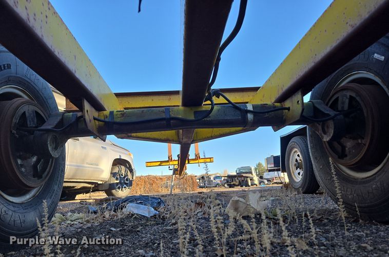 image for item YA0156 1994 Shop built pole trailer