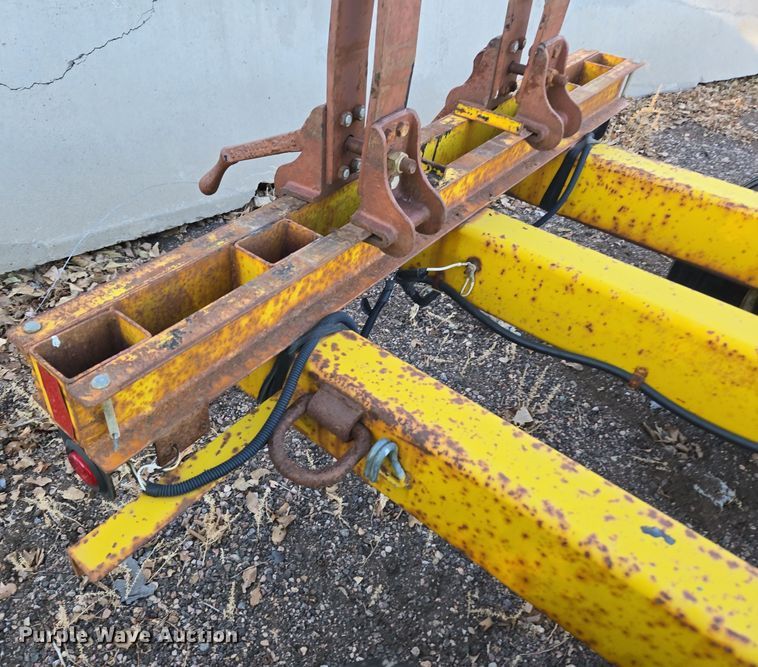 image for item YA0156 1994 Shop built pole trailer