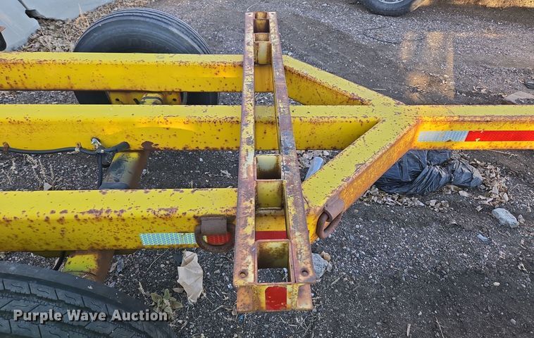 image for item YA0156 1994 Shop built pole trailer