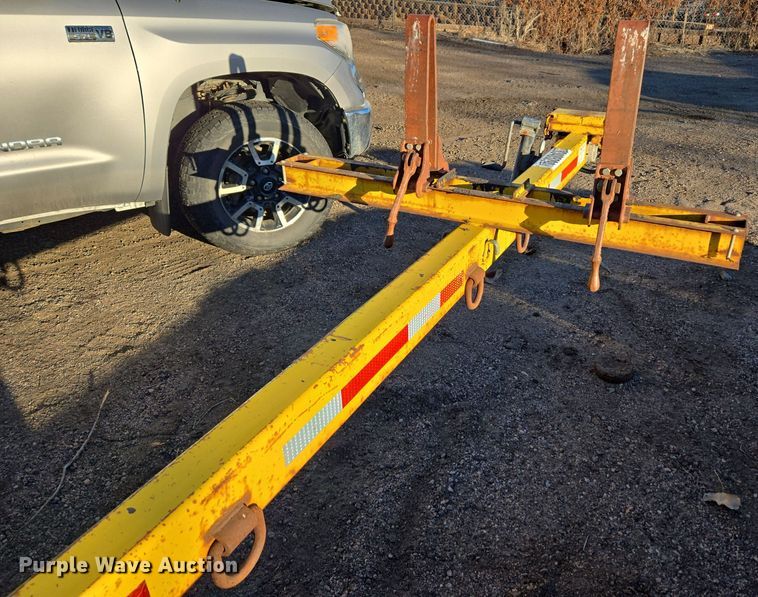 image for item YA0156 1994 Shop built pole trailer