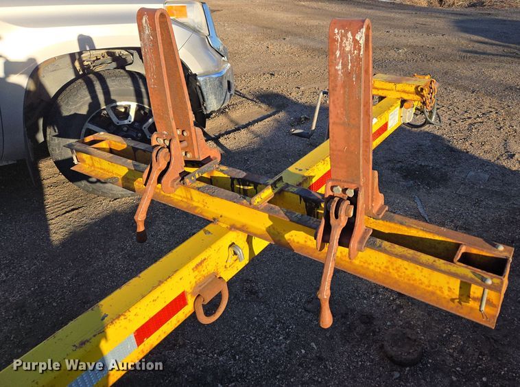 image for item YA0156 1994 Shop built pole trailer