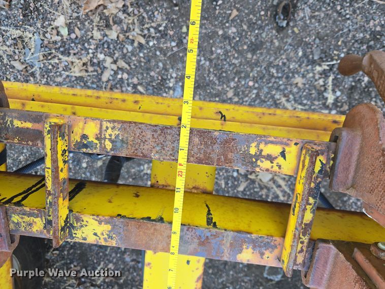 image for item YA0156 1994 Shop built pole trailer