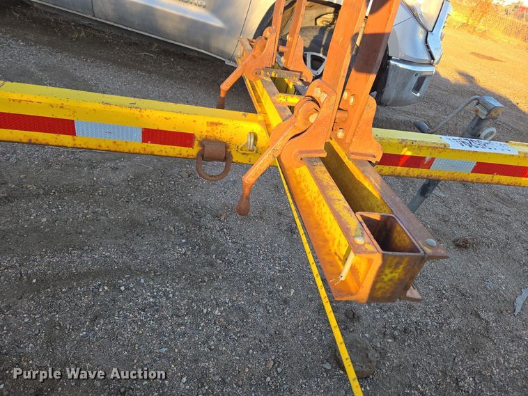 image for item YA0156 1994 Shop built pole trailer