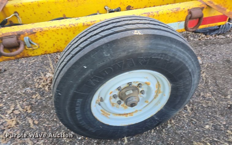 image for item YA0156 1994 Shop built pole trailer