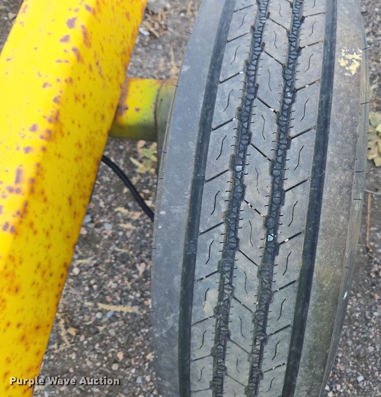 image for item YA0156 1994 Shop built pole trailer