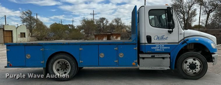 image for item DP6065 2013 Freightliner FL112 flatbed truck