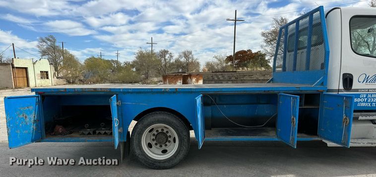 image for item DP6065 2013 Freightliner FL112 flatbed truck