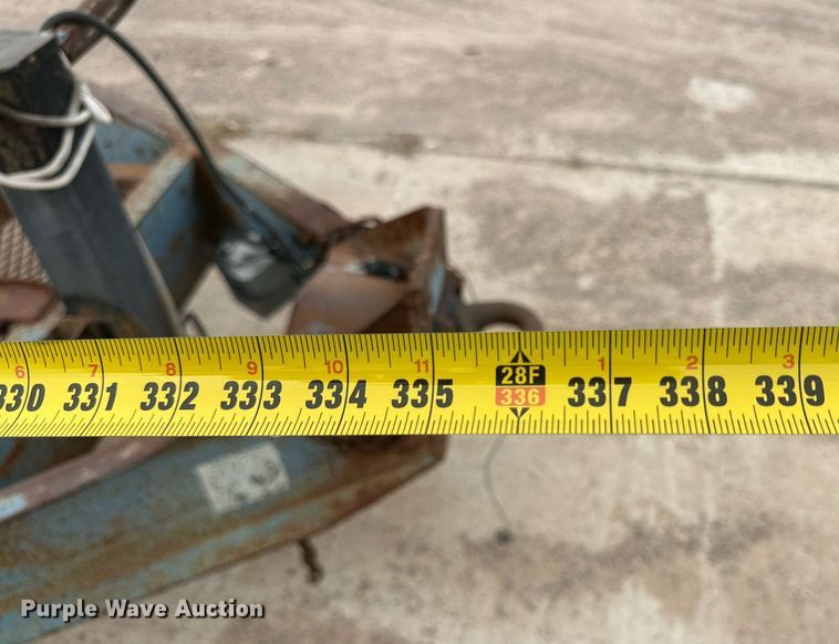 image for item DP6070 2001 Belshe T-18 equipment trailer