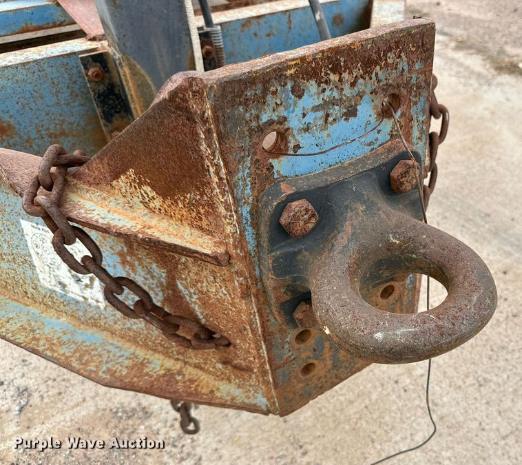 image for item DP6070 2001 Belshe T-18 equipment trailer