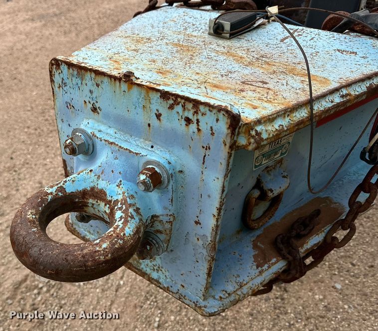 image for item DP6071 1993 Shop built flatbed trailer