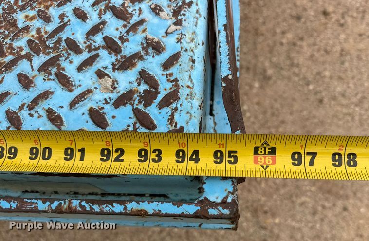 image for item DP6071 1993 Shop built flatbed trailer