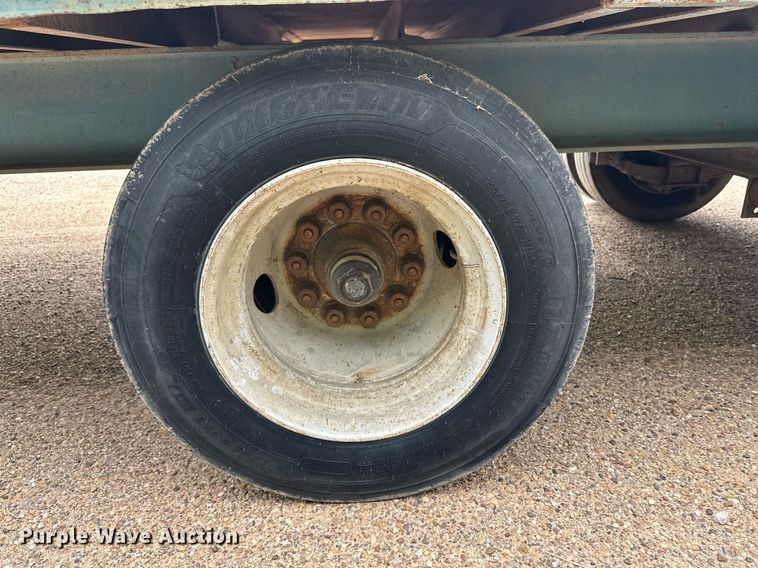 image for item DP6071 1993 Shop built flatbed trailer