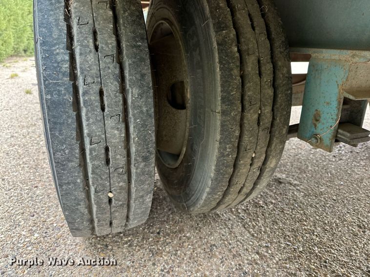 image for item DP6071 1993 Shop built flatbed trailer