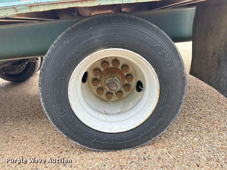 image for item DP6071 1993 Shop built flatbed trailer