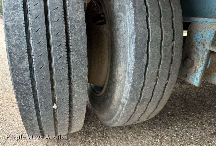 image for item DP6071 1993 Shop built flatbed trailer