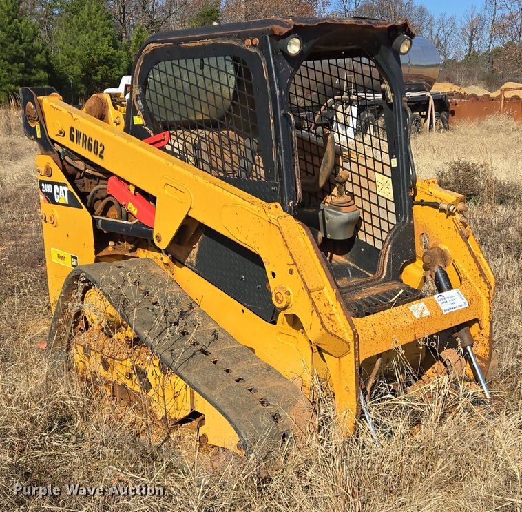 image for item DT5403 2016 Caterpillar 249D tracked skid steer loader