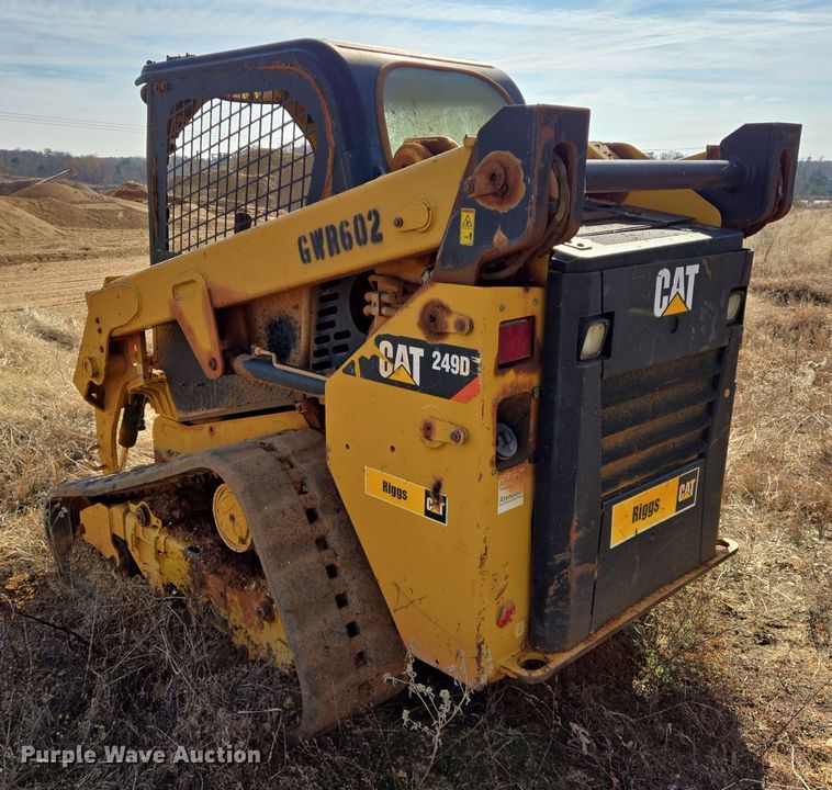 image for item DT5403 2016 Caterpillar 249D tracked skid steer loader