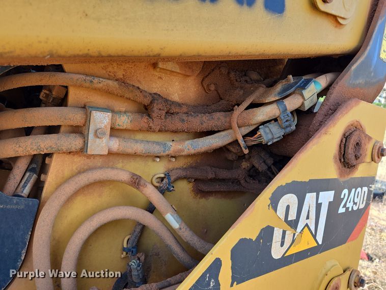 image for item DT5403 2016 Caterpillar 249D tracked skid steer loader