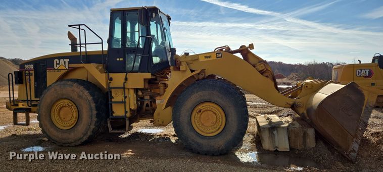 image for item DT5404 1998 Caterpillar 980G wheel loader