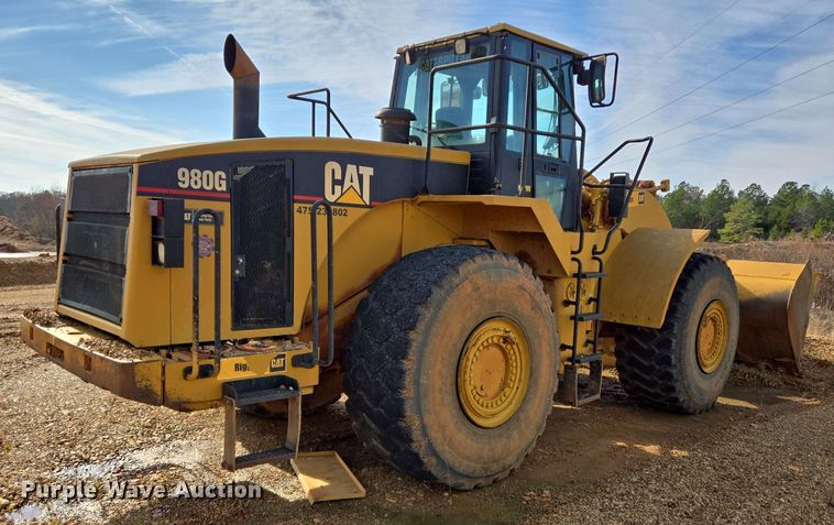 image for item DT5404 1998 Caterpillar 980G wheel loader