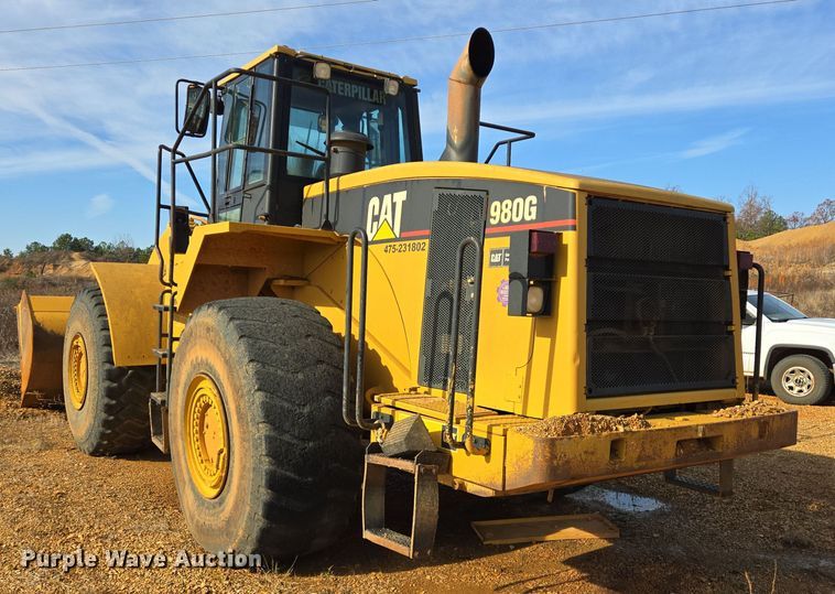 image for item DT5404 1998 Caterpillar 980G wheel loader