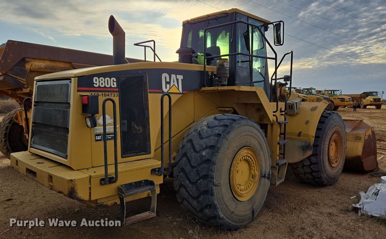 image for item DT5406 2001 Caterpillar 980G wheel loader