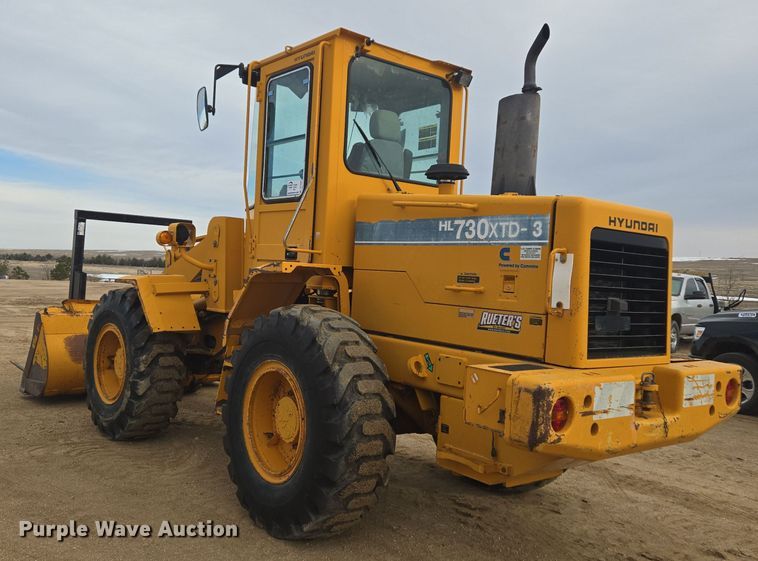 image for item DT7022 2002 Hyundai HL730XTD-3 wheel loader