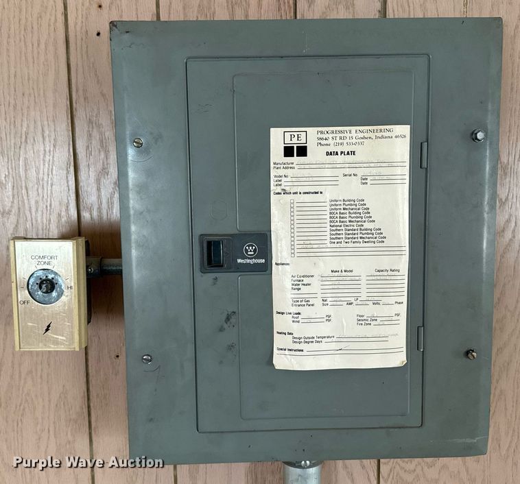 image for item DW2394 1990 MFEI MF1036 office trailer 