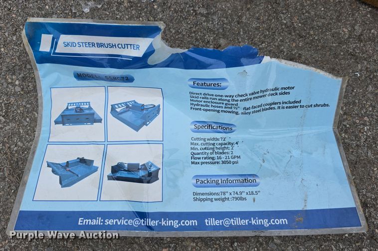 image for item DW3041 Skid steer attachments