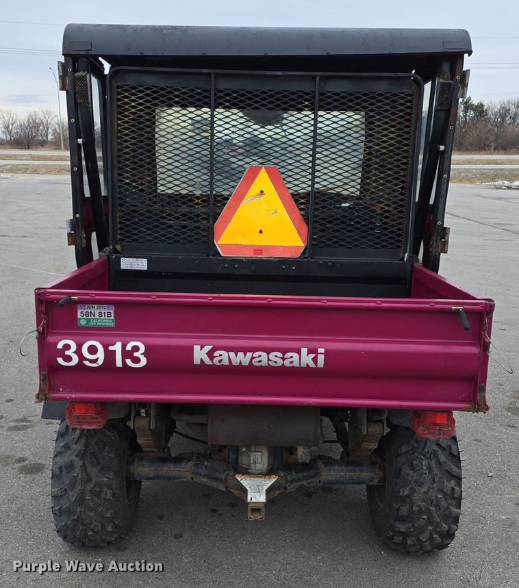 image for item DW3042 2007 Kawasaki 3010 Mule utility vehicle