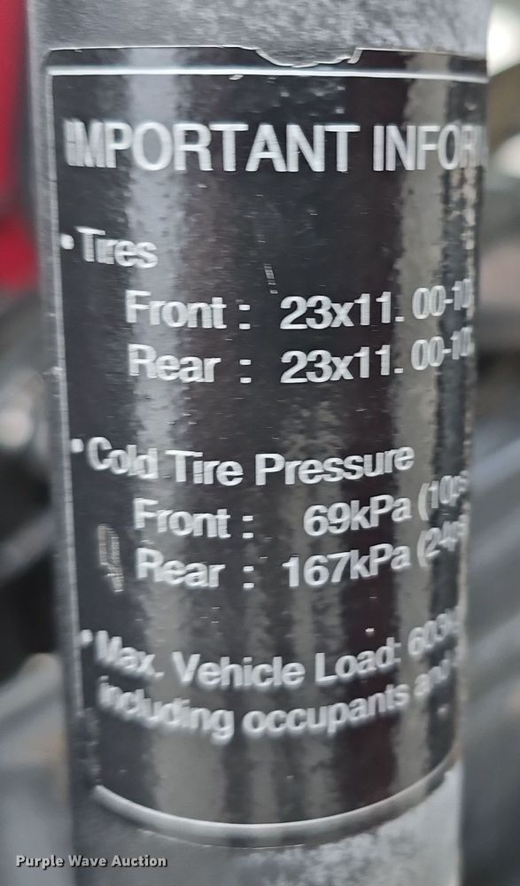 image for item DW3042 2007 Kawasaki 3010 Mule utility vehicle