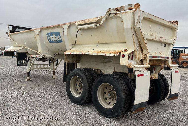 image for item EE0008 2007 Ranch Mfg end dump trailer
