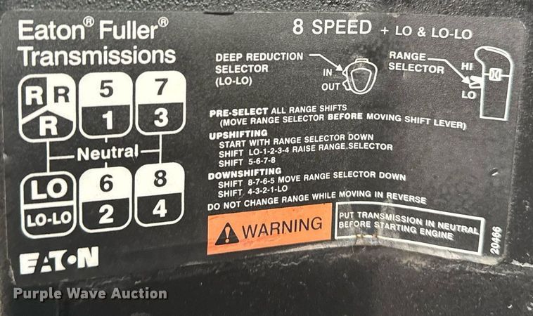 image for item EG2366 2005 Freightliner FLD vacuum truck