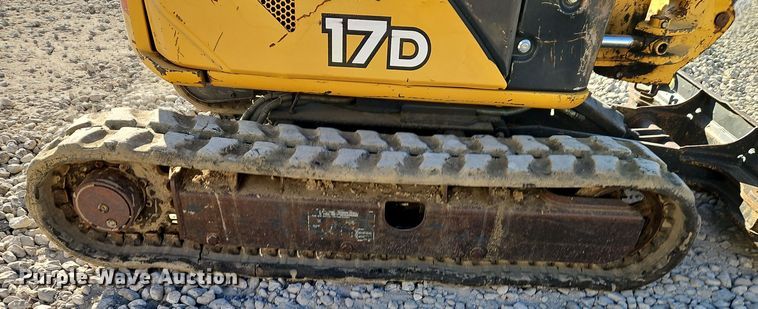 image for item EI8702 2012 John Deere 17D mini excavator