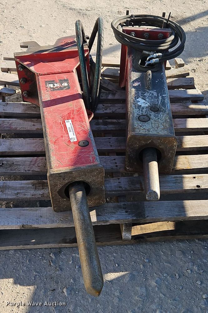 image for item EI8703 (2) Chicago Pneumatic RX4 breakers