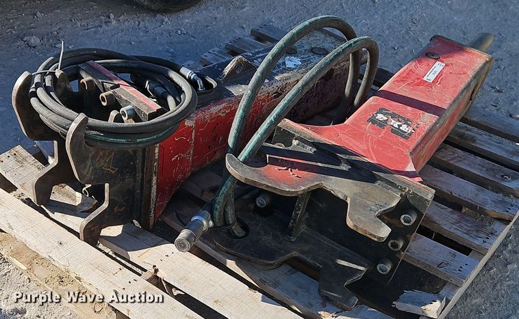 image for item EI8703 (2) Chicago Pneumatic RX4 breakers