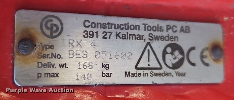 image for item EI8703 (2) Chicago Pneumatic RX4 breakers