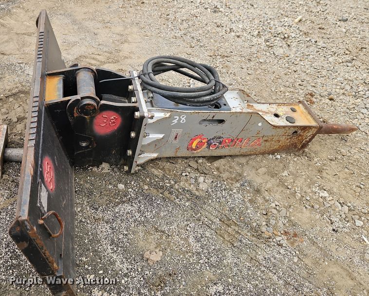 image for item EI8730 (2) Skid steer breaker