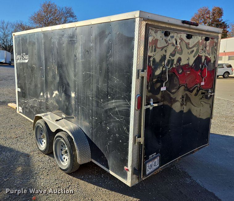 image for item EQ3739 2018 Arising enclosed cargo trailer